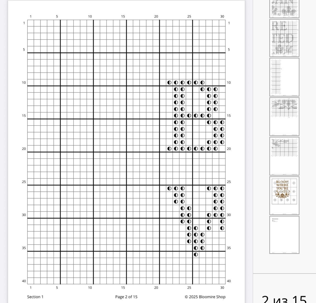 Bloom Where You’re Planted Cross Stitch Pattern – Modern Botanical PDF Embroidery Sampler, Digital Rustic Quote Hoop, Cozy Stitch Art