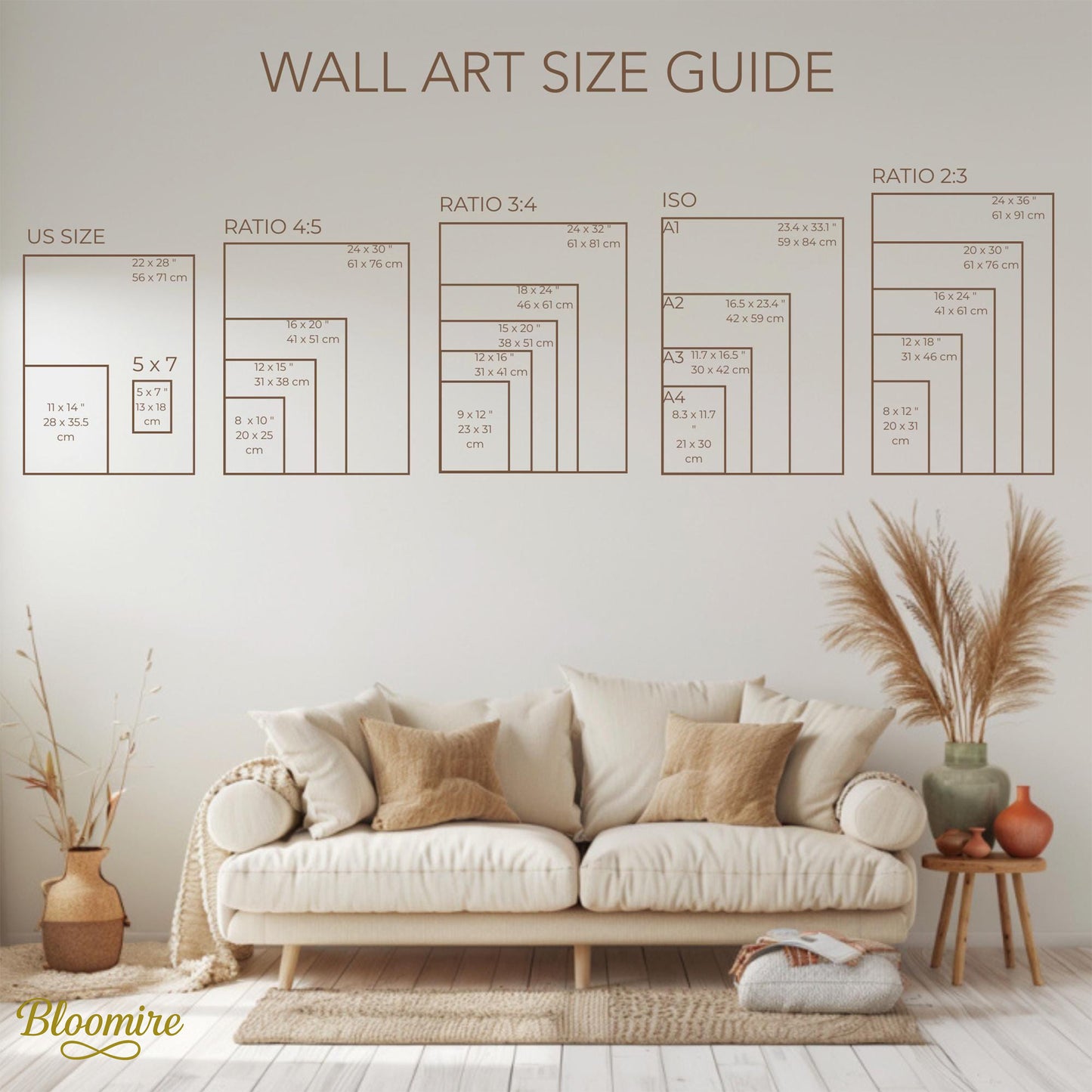 Abstract Muse Poster Set of 3 | Surreal Female Portrait Wall Art | Modern Minimalist Line Art Collage | Neutral Orange Beige Digital Prints