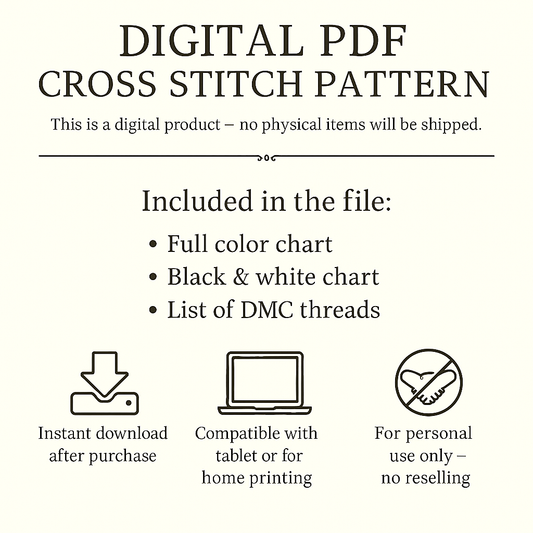 Bloom Where You’re Planted Cross Stitch Pattern – Modern Botanical PDF Embroidery Sampler, Digital Rustic Quote Hoop, Cozy Stitch Art